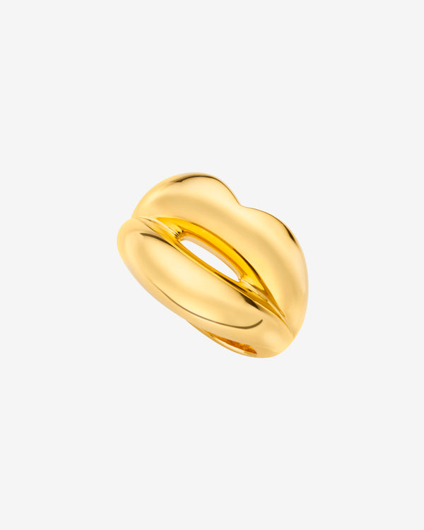 Solange - Hotlips Ring - (Gold)
