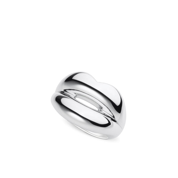 Solange - Hotlips Ring - (Silver)