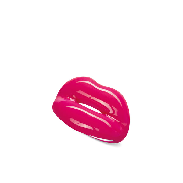 Solange - Hotlips Ring - (Neon Pink)