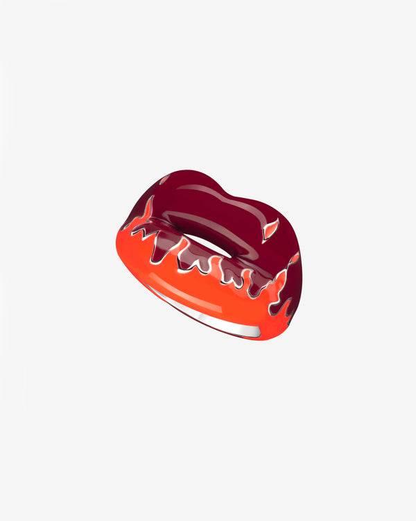 Solange - Hotlips Ring - (Very Deep Red)