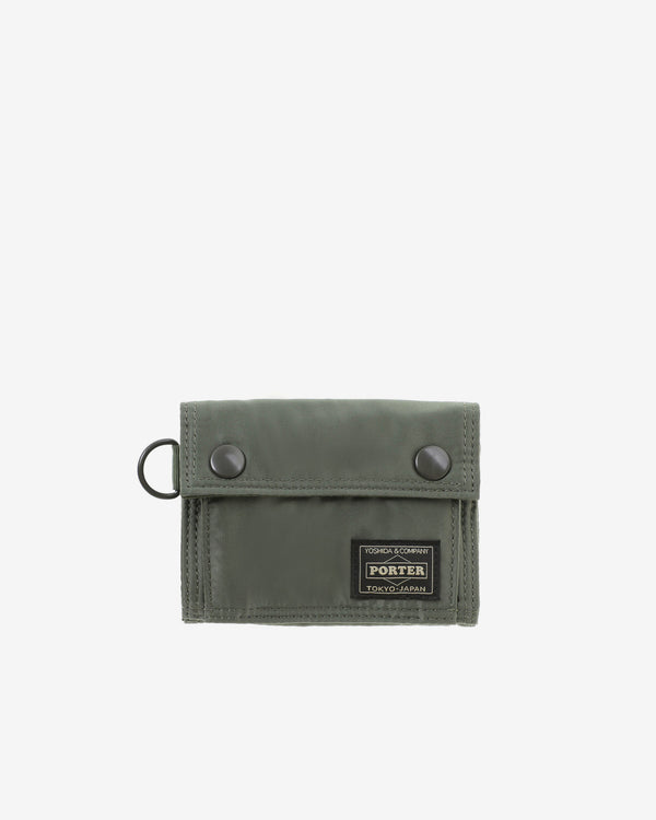Porter Yoshida & Co. - Men's Tanker Pocket Wallet (M) - (Green)