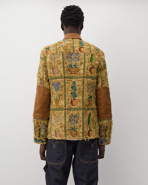Junya Watanabe Man - Men's Plant Pot Tapestry Jacket - (Brown)