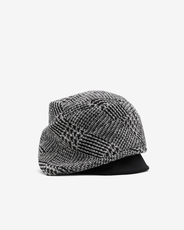 Junya Watanabe - Women's Structured Hat - (Houndstooth)