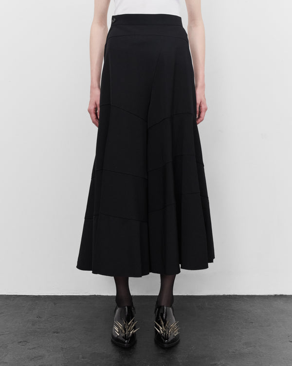 Junya Watanabe - Women's High Waist Panelled Trousers - (Black)