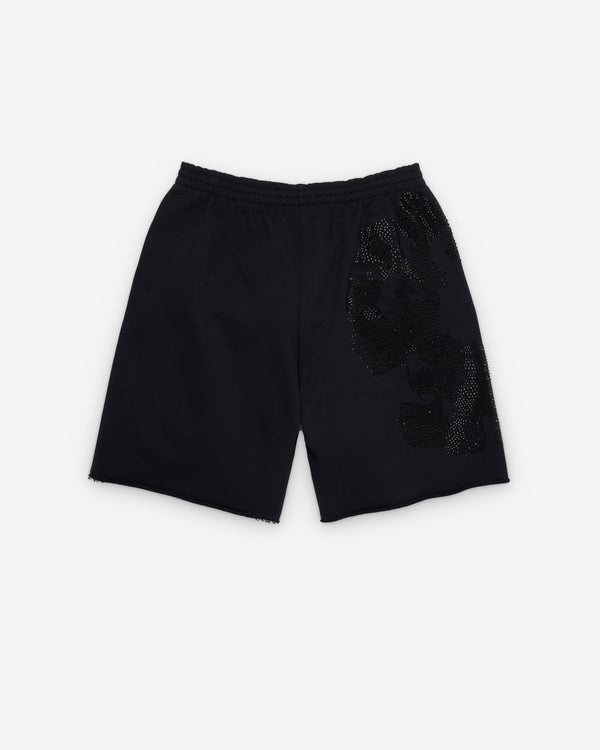 Denim Tears - Men's Jumbo Wreath Sweatshort - (Black)