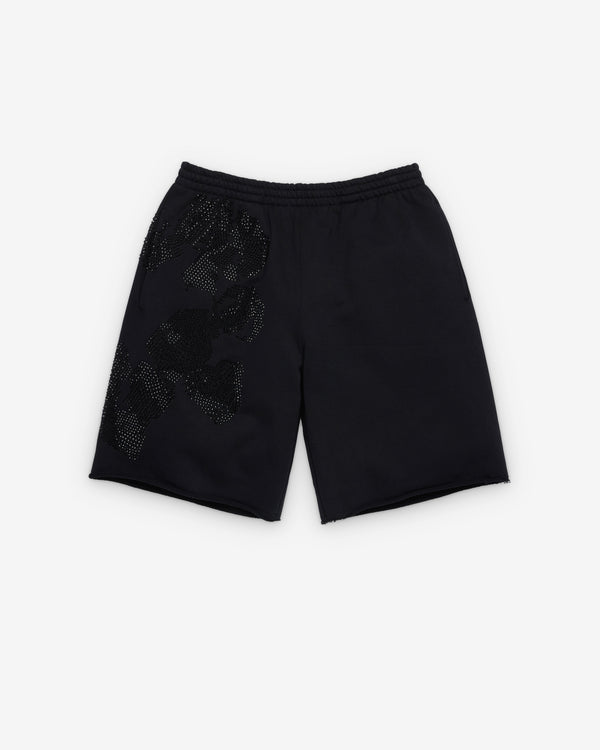 Denim Tears - Men's Jumbo Wreath Sweatshort - (Black)