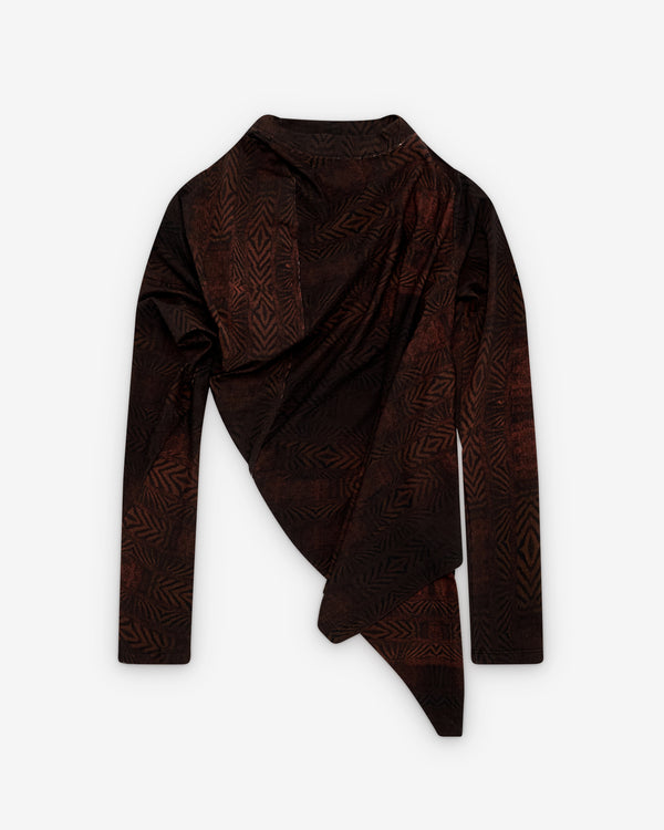 Kiko Kostadinov - Women's Simpson Top - (Feather)