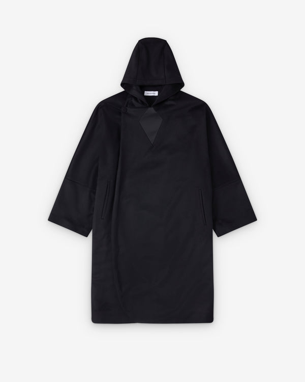 Kiko Kostadinov - Men's Munno Hooded Coat - (Obsidian)