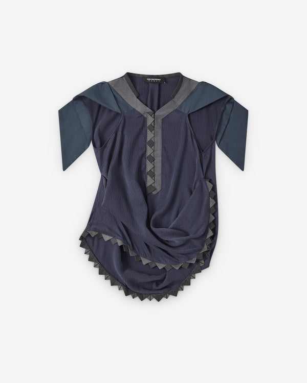 Kiko Kostadinov - Women's Weathervane Top - (Blue)