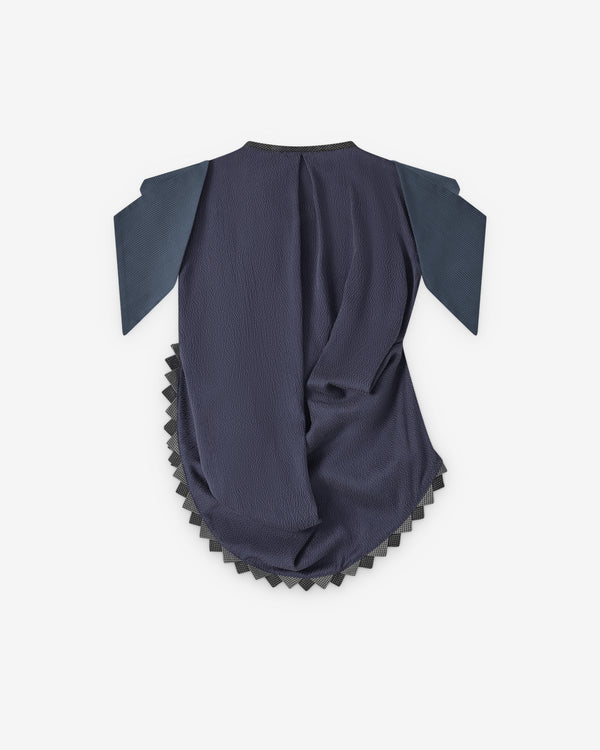 Kiko Kostadinov - Women's Weathervane Top - (Blue)