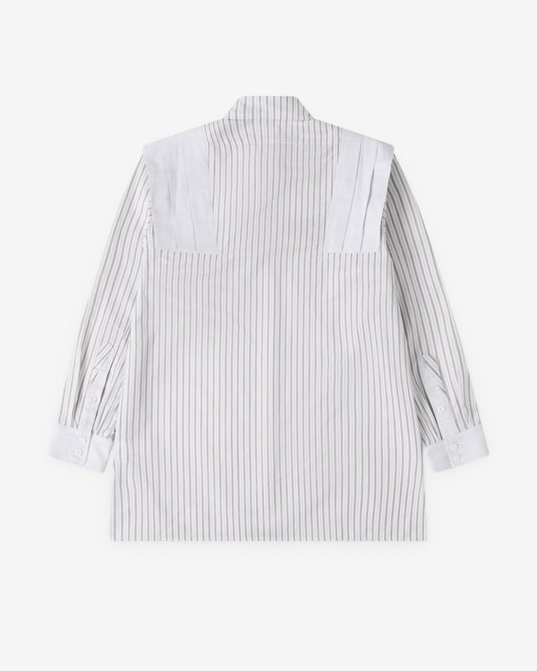 Kiko Kostadinov - Women's Hermen Shirt - (Khaki Stripe)