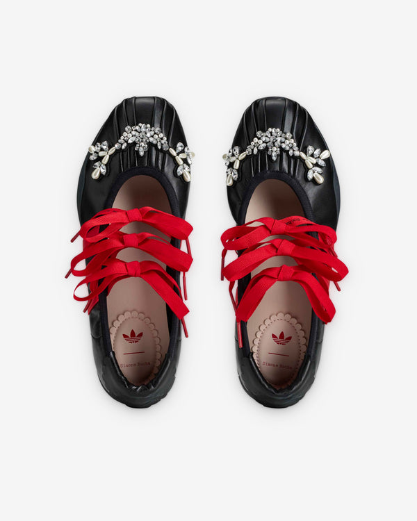 Adidas - Women's Simone Rocha Taekwondo Ballerina - (Core Black/Better Scarlet)