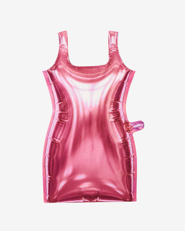 Doublet - Women's Party Balloon Knit Dress - (Pink)