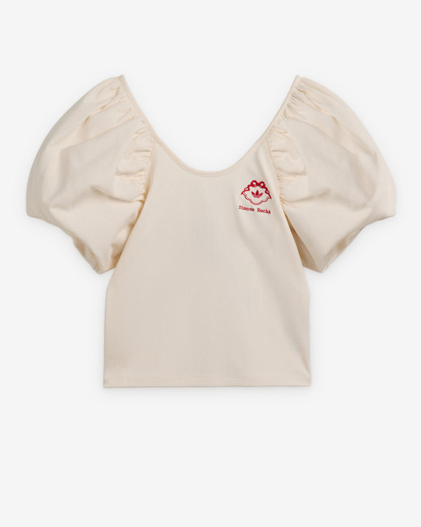 Adidas - Women's Simone Rocha Puff Sleeve T-Shirt - (Chalk White)