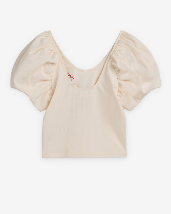 Adidas - Women's Simone Rocha Puff Sleeve T-Shirt - (Chalk White)