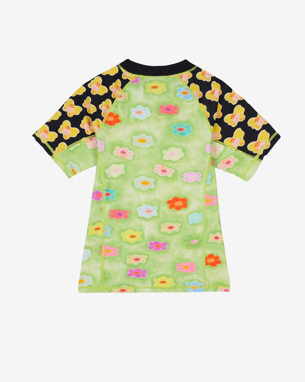 Brain Dead - Women's Klug Rash Gaurd Tee - (Green)
