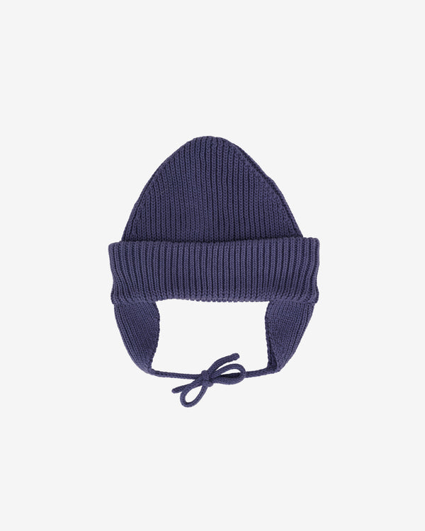 Brain Dead - Men's Knitted Ear Flap Beanie - (Blue)