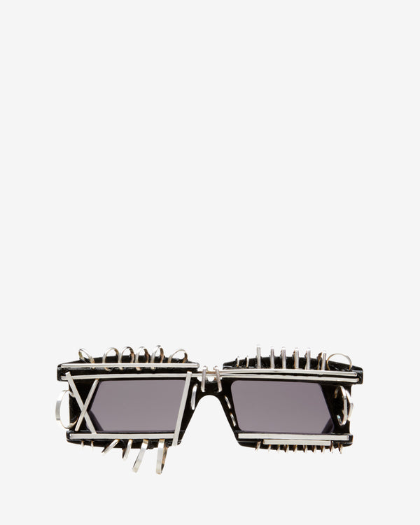 Junya Watanabe Man - Kuboraum Men's Mask X21 Silver Sunglasses - (Black)