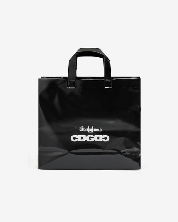 CDG - G-DRAGON Übermensch PVC Tote Bag - (Black)