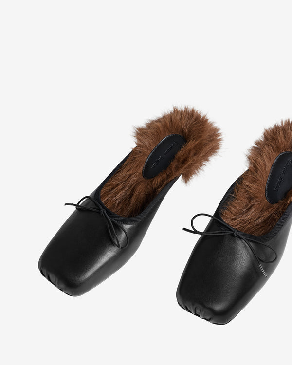 Simone Rocha - Women's Pointe Mule Heel - (Black/Black)