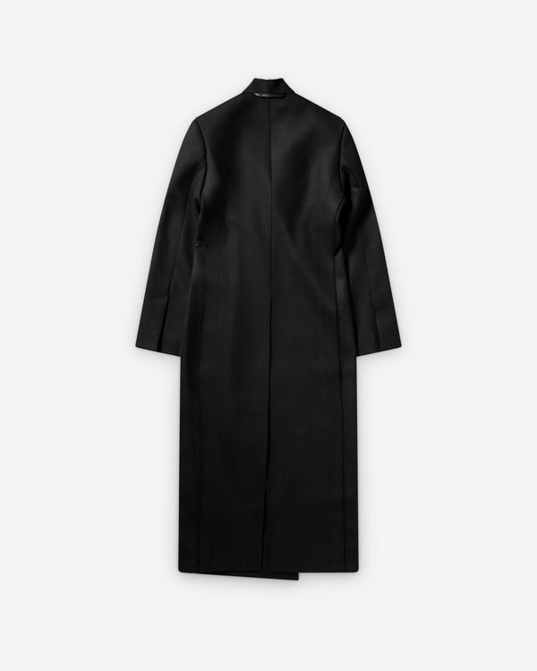 Litkovska - Women's Sculpted Wool Coat - (Black)