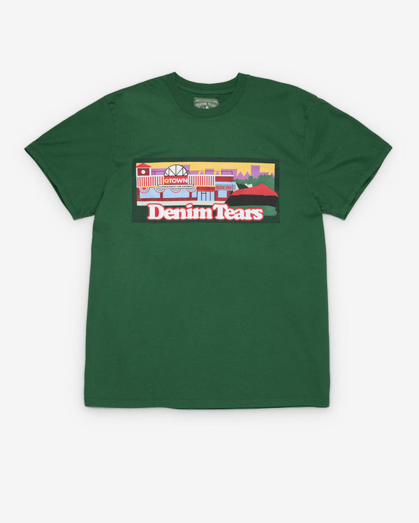 Denim Tears - Men's LL Tears Short Sleeve Tee - (Green)