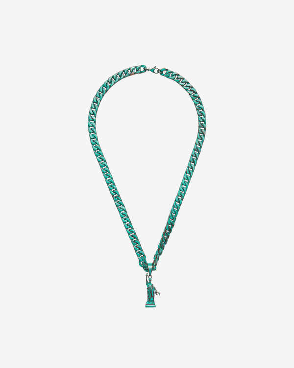 Denim Tears - Men's Liberty Necklace - (Green)
