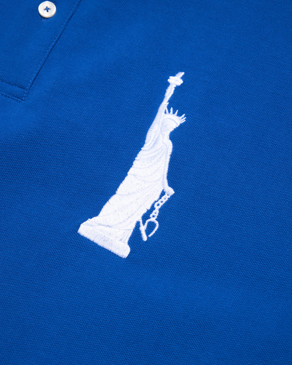 Denim Tears - Men's Liberty Polo - (Blue)