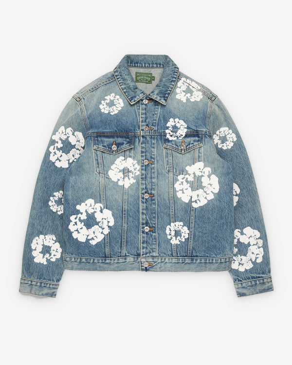 Denim Tears - Men's Light Wash Denim Jacket - (Light Wash)
