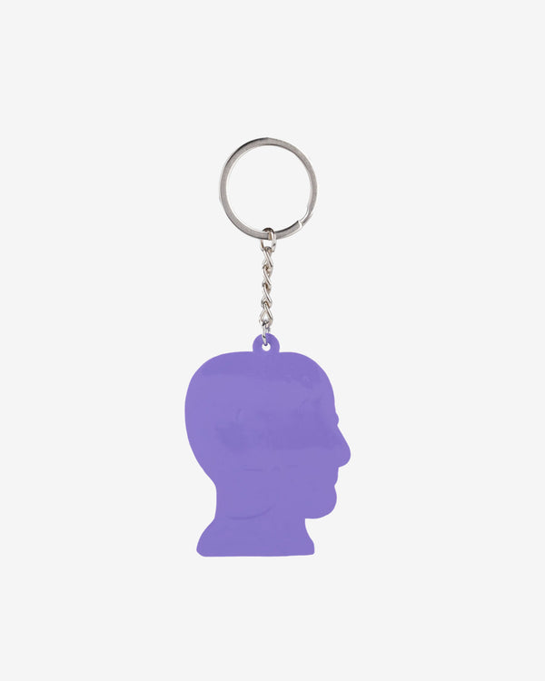 Brain Dead - Logohead Keychain - (Red)