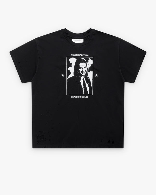 Matières Fécales - Women's Hannah T-Shirt - (Sclera Black)