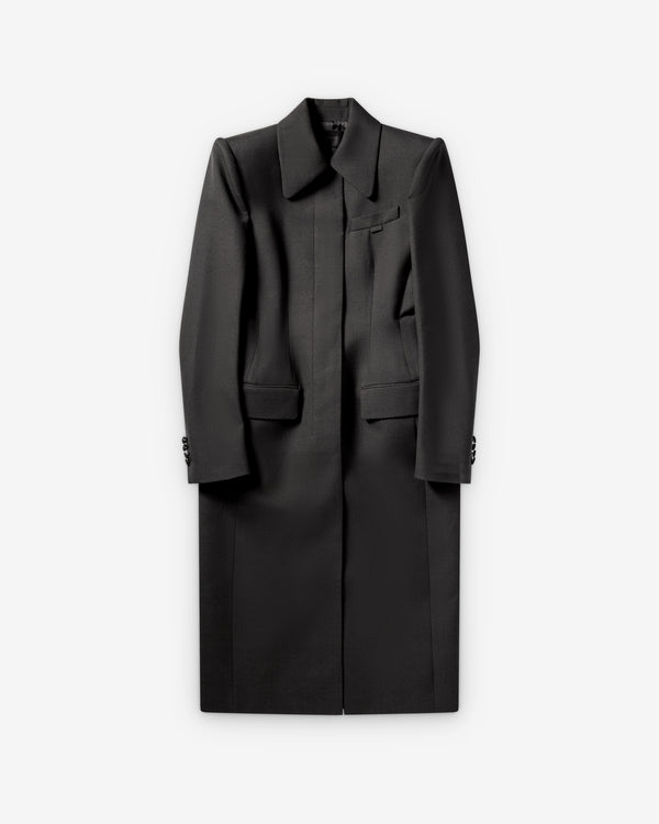 Mugler - Women's Hourglass Coat - (Anthracite)