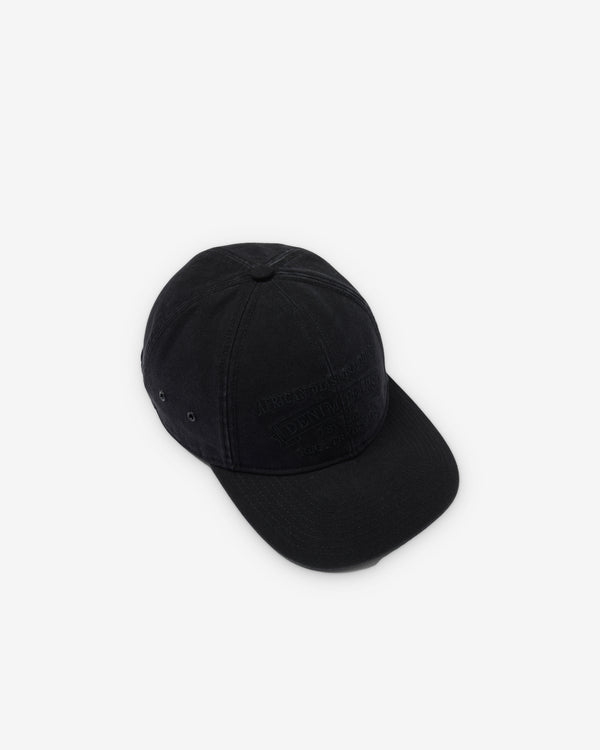 Denim Tears - Men's Mono ADG Stamp Cap - (Black)