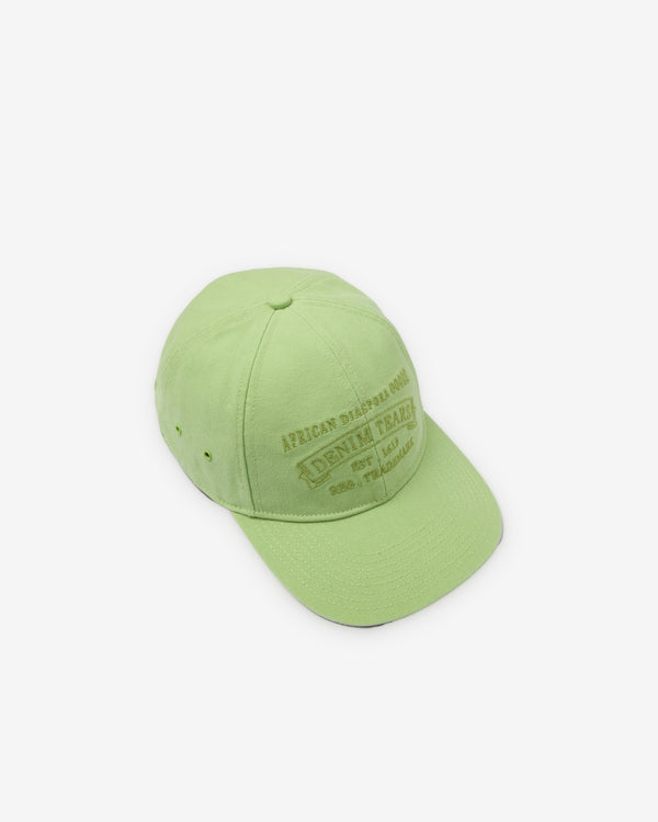 Denim Tears - Men's Mono ADG Stamp Cap - (Lime)