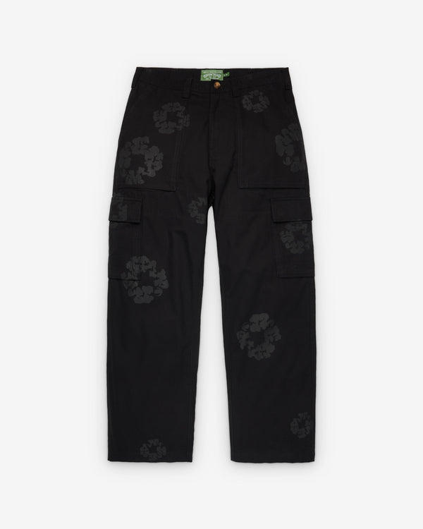 Denim Tears - Men's Wreath Cargo Pant - (Black)