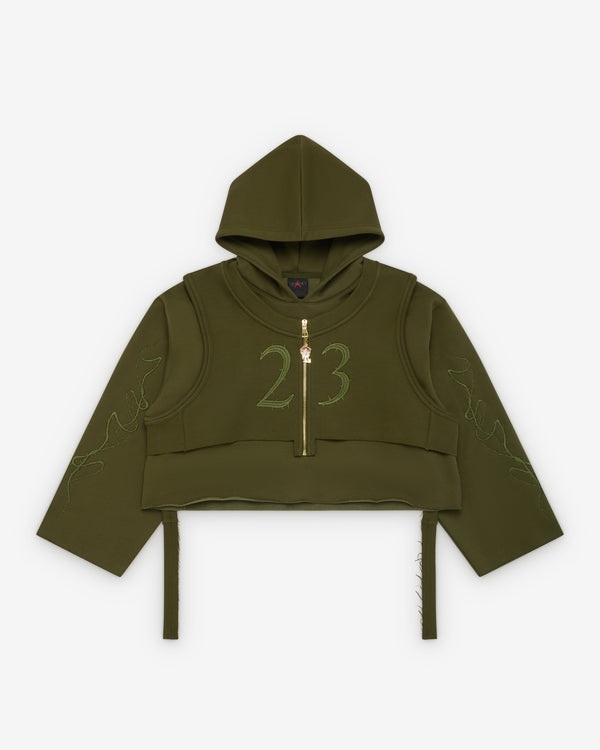 Nike - Women's Teyana Taylor Hoodie - (Rough Green)