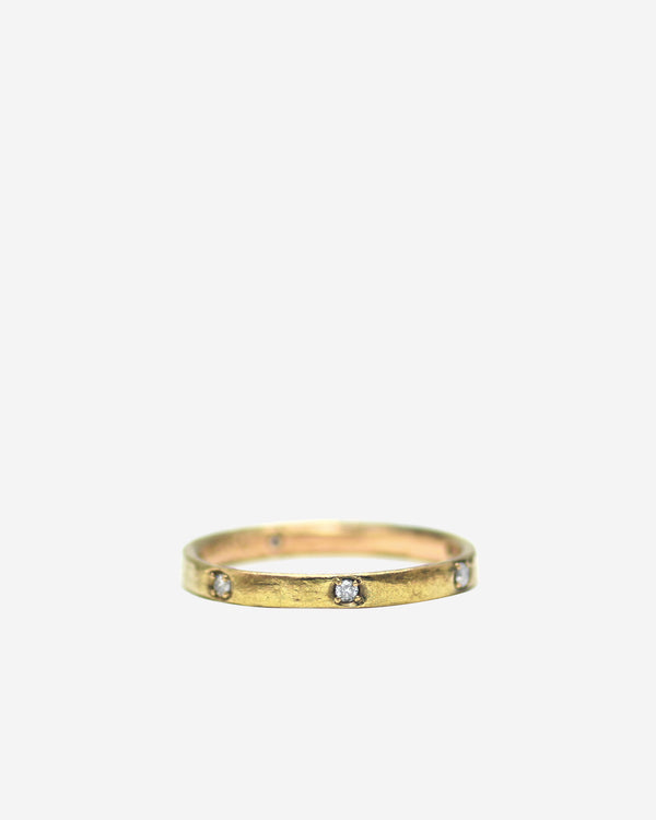 Noguchi Bijoux - Women's Melee Ring - (Yellow Gold)