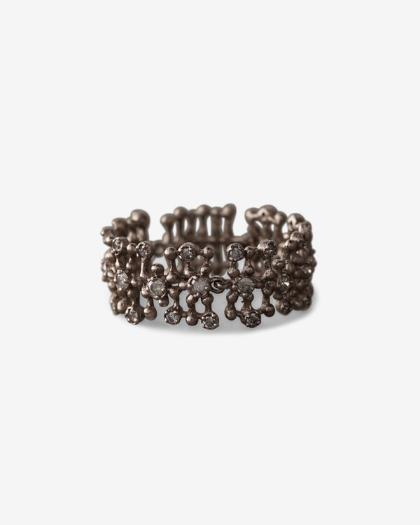 Noguchi Bijoux - Brown Diamond Ring - (Yellow Gold)