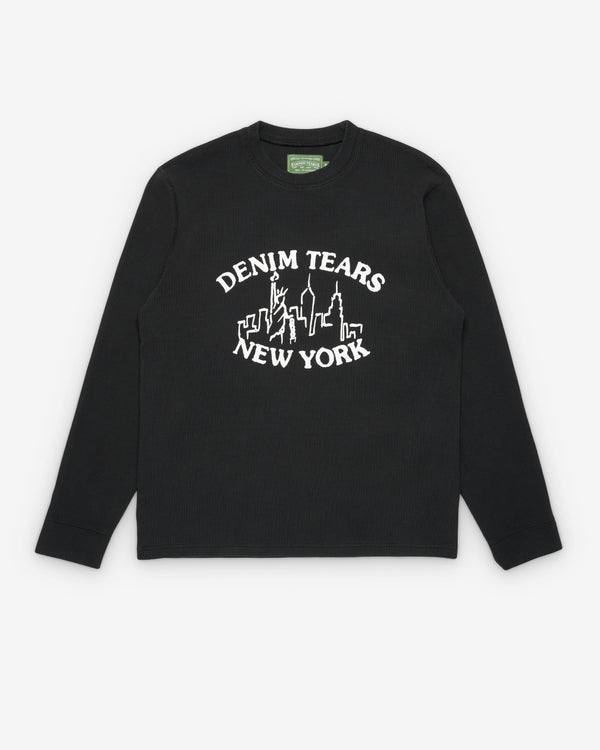 Denim Tears - Men's Oxidized Cotton Wreath Thermal - (Black)