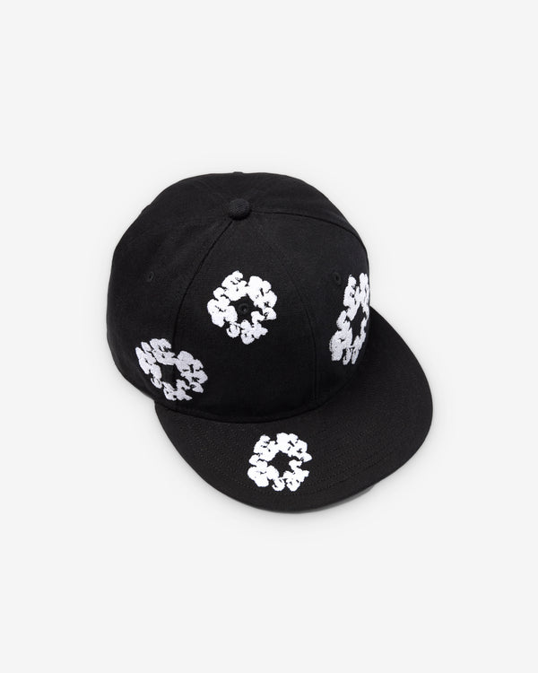 Denim Tears - Men's New Era Cotton Wreath 59/50 Fitted Cap - (Black)
