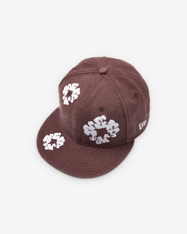 Denim Tears - Men's New Era Cotton Wreath 59/50 Fitted Cap - (Brown)