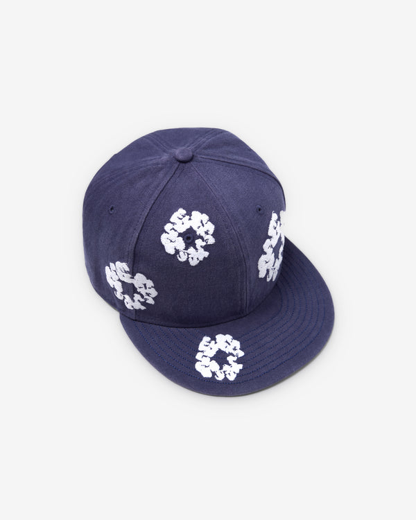 Denim Tears - Men's New Era Cotton Wreath 59/50 Fitted Cap - (Navy)