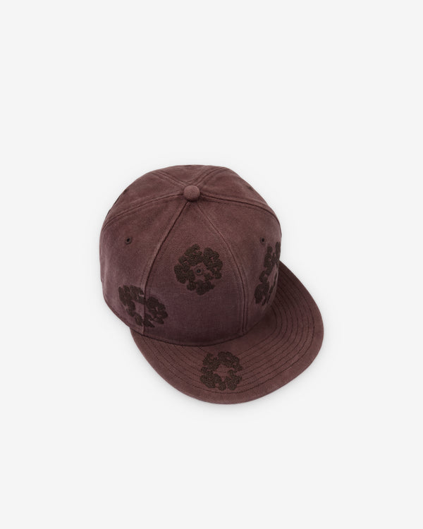 Denim Tears - Men's New Era 59/50 Mono Wreath Cap - (Dark Brown)