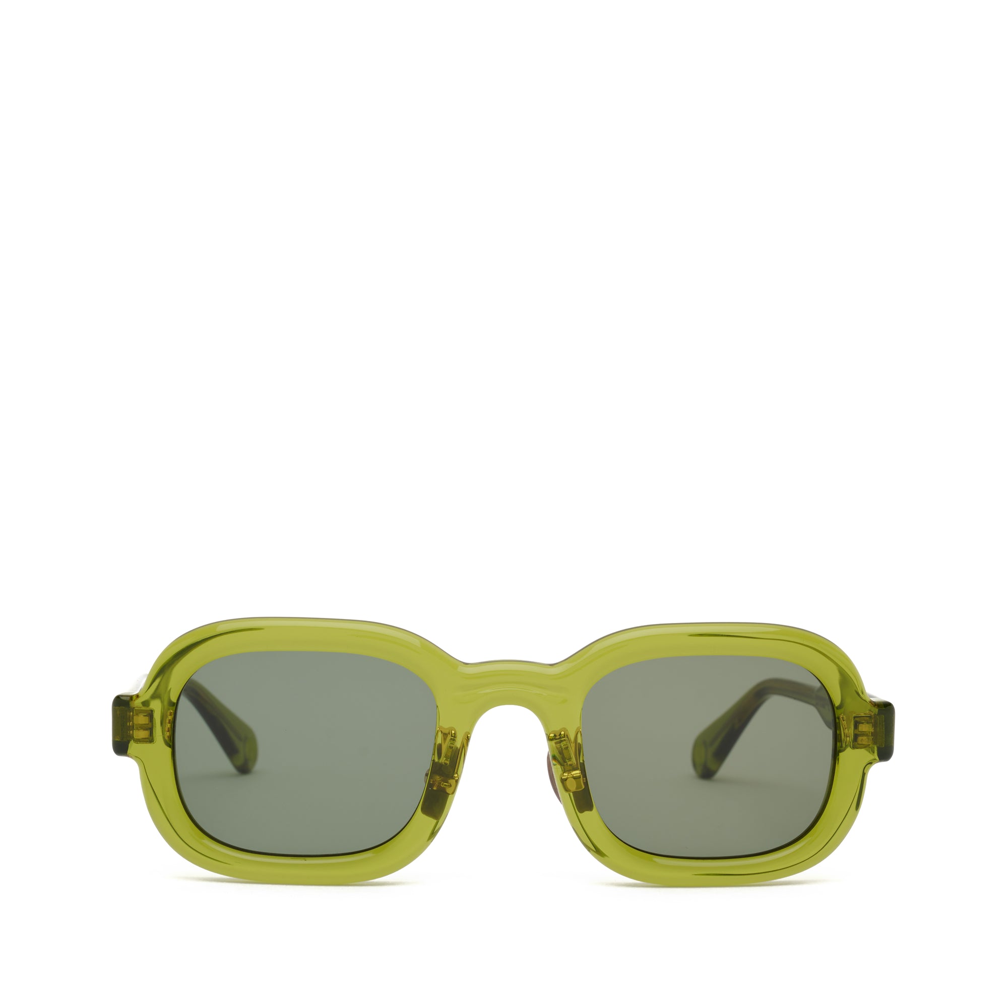 Brain Dead - Newman Post Modern Primitive Eye Protection Sunglasses - (Green) view 1, Click to Zoom in