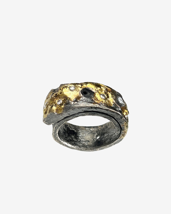 Weinan Pan - Large Nomad Treasure Ring - (Silver)