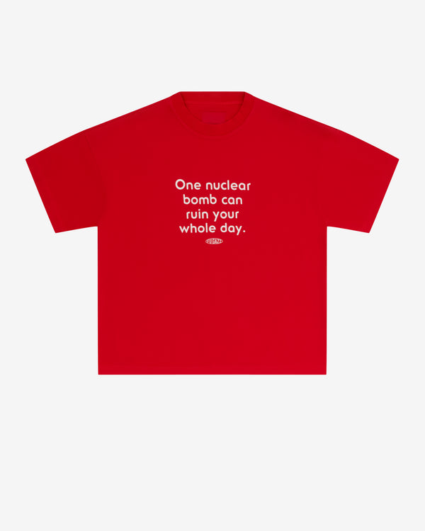Fugazi - Men's Nuke Tee - (Red)