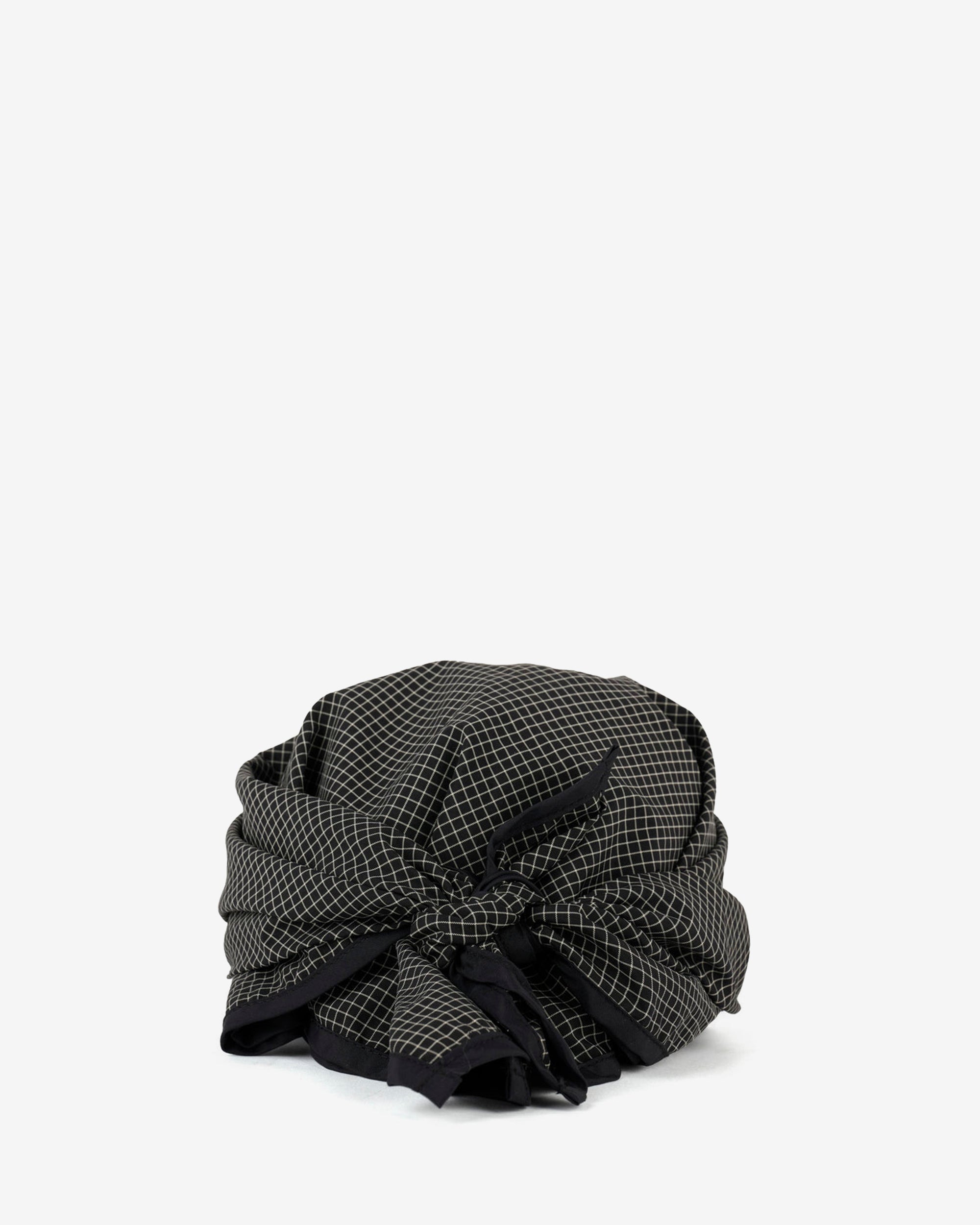 Brain Dead - Men's Nylon Ripstop Bandana Hat - (Black) view 3, Click to Zoom in