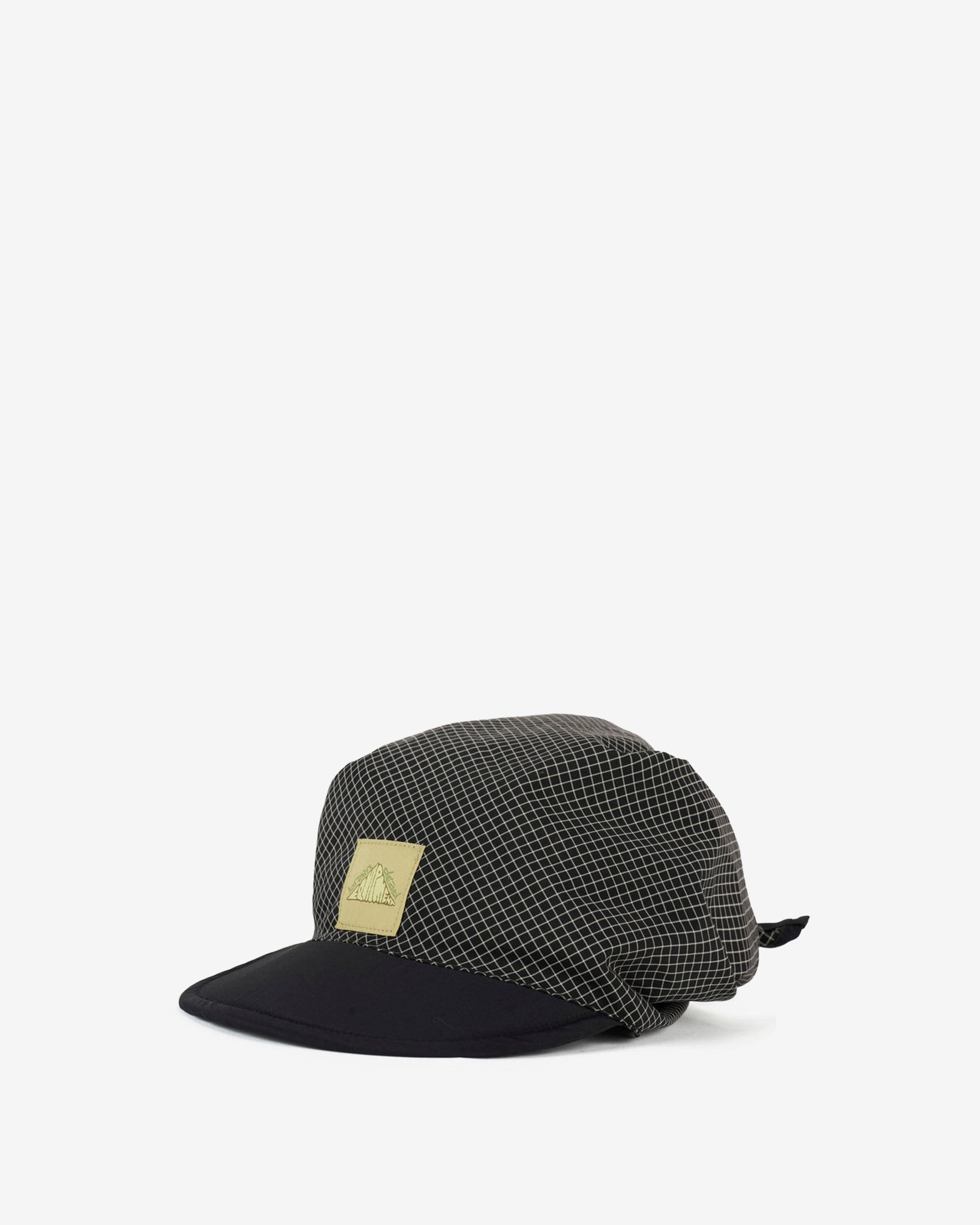 Brain Dead - Men's Nylon Ripstop Bandana Hat - (Black) view 2, Click to Zoom in