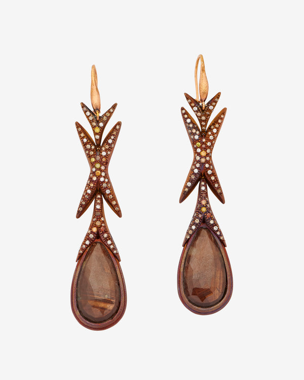 Le Sibille - Women's Ganimede Earrings - (Titanium)