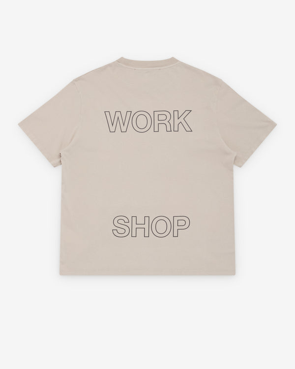 Our Legacy Work Shop - Men's Sports Box T-Shirt - (Linen)